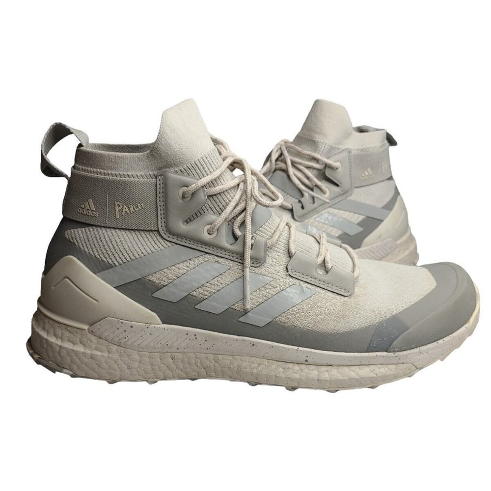 adidas Athletic Shoes in Gray and Cream